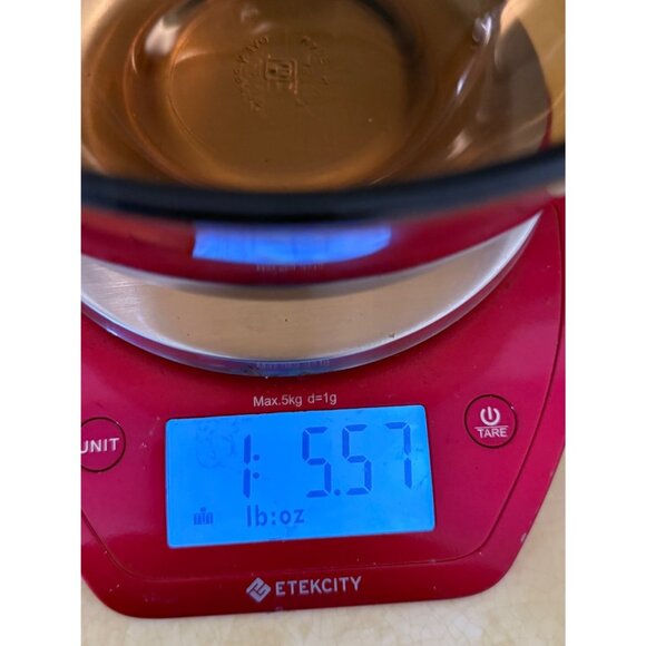 Vintage Anchor Hocking Amber Glass Mixing Bowl - Picture 5 of 7